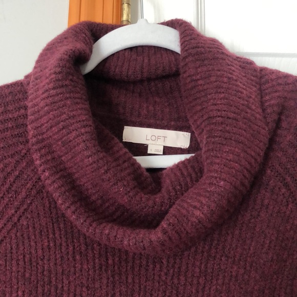 Loft Cowl Neck Tunic Sweater - Picture 3 of 3